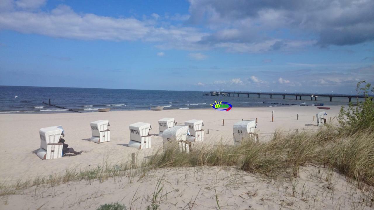 Waldhaus Gertrud - 120 M Zum Strand Heringsdorf  Eksteriør billede